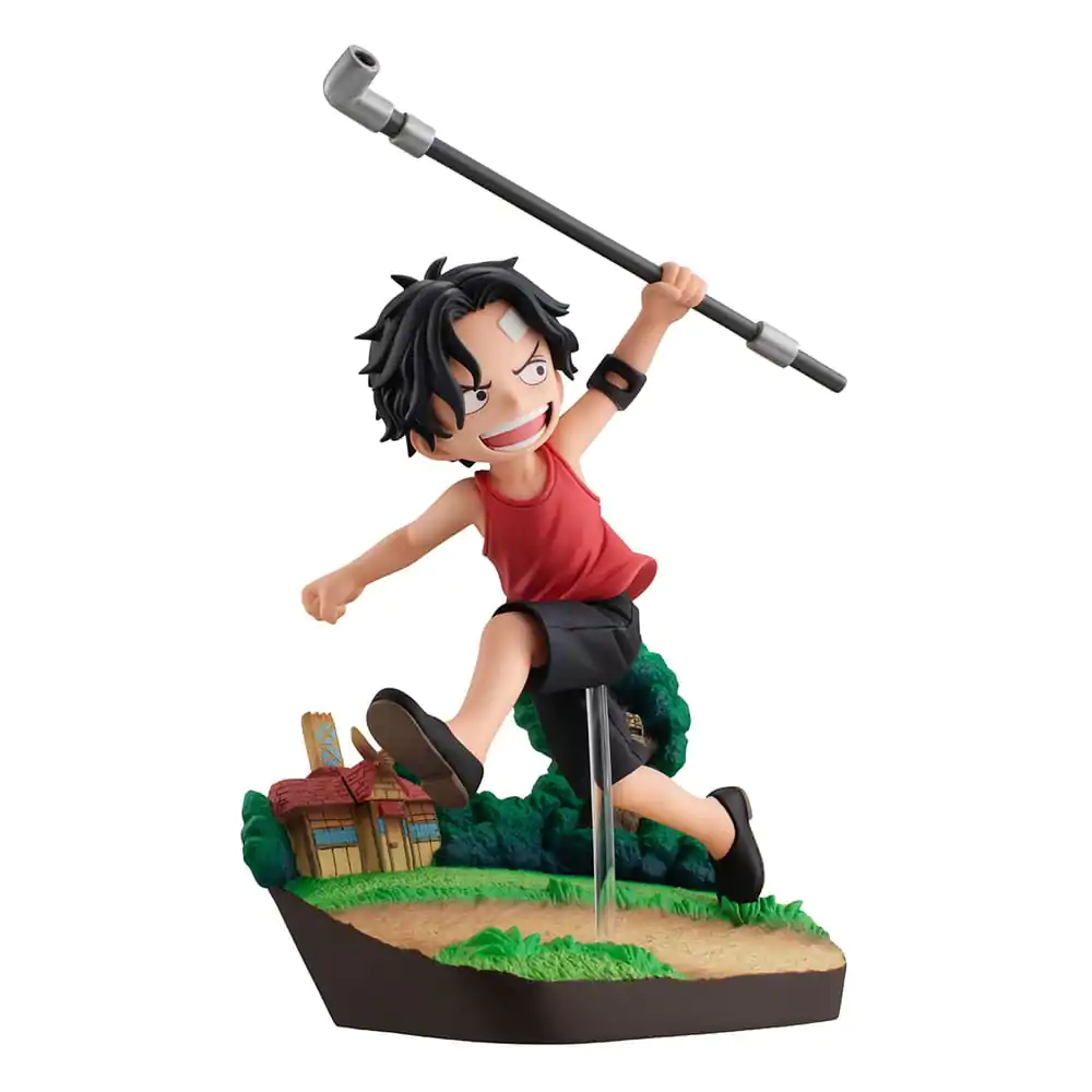 One Piece G.E.M. Series PVC Soška Portgas D. Ace Run! Run! Run! 13 cm fotografii produktu