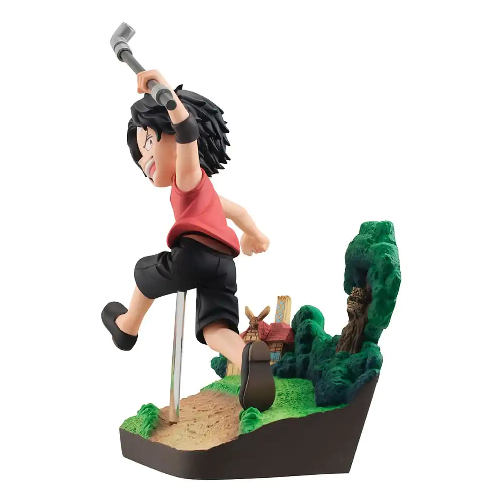 One Piece G.E.M. Series PVC Soška Portgas D. Ace Run! Run! Run! 13 cm fotografii produktu