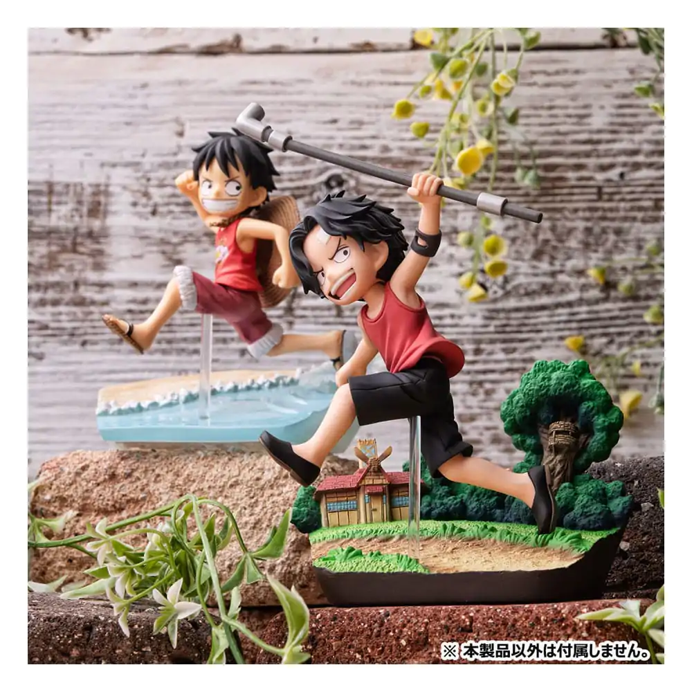 One Piece G.E.M. Series PVC Soška Portgas D. Ace Run! Run! Run! 13 cm fotografii produktu