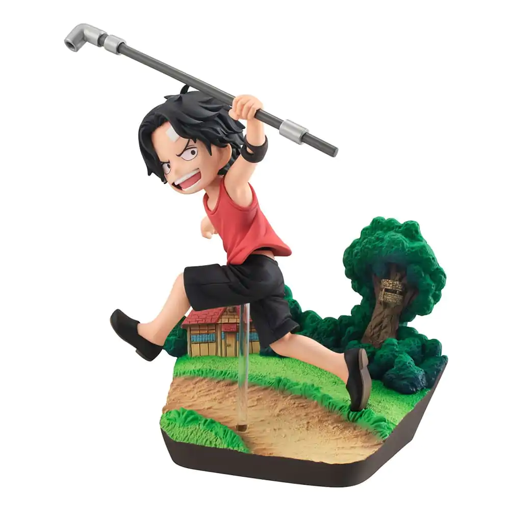 One Piece G.E.M. Series PVC Soška Portgas D. Ace Run! Run! Run! 13 cm fotografii produktu
