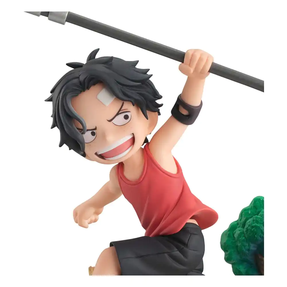 One Piece G.E.M. Series PVC Soška Portgas D. Ace Run! Run! Run! 13 cm fotografii produktu