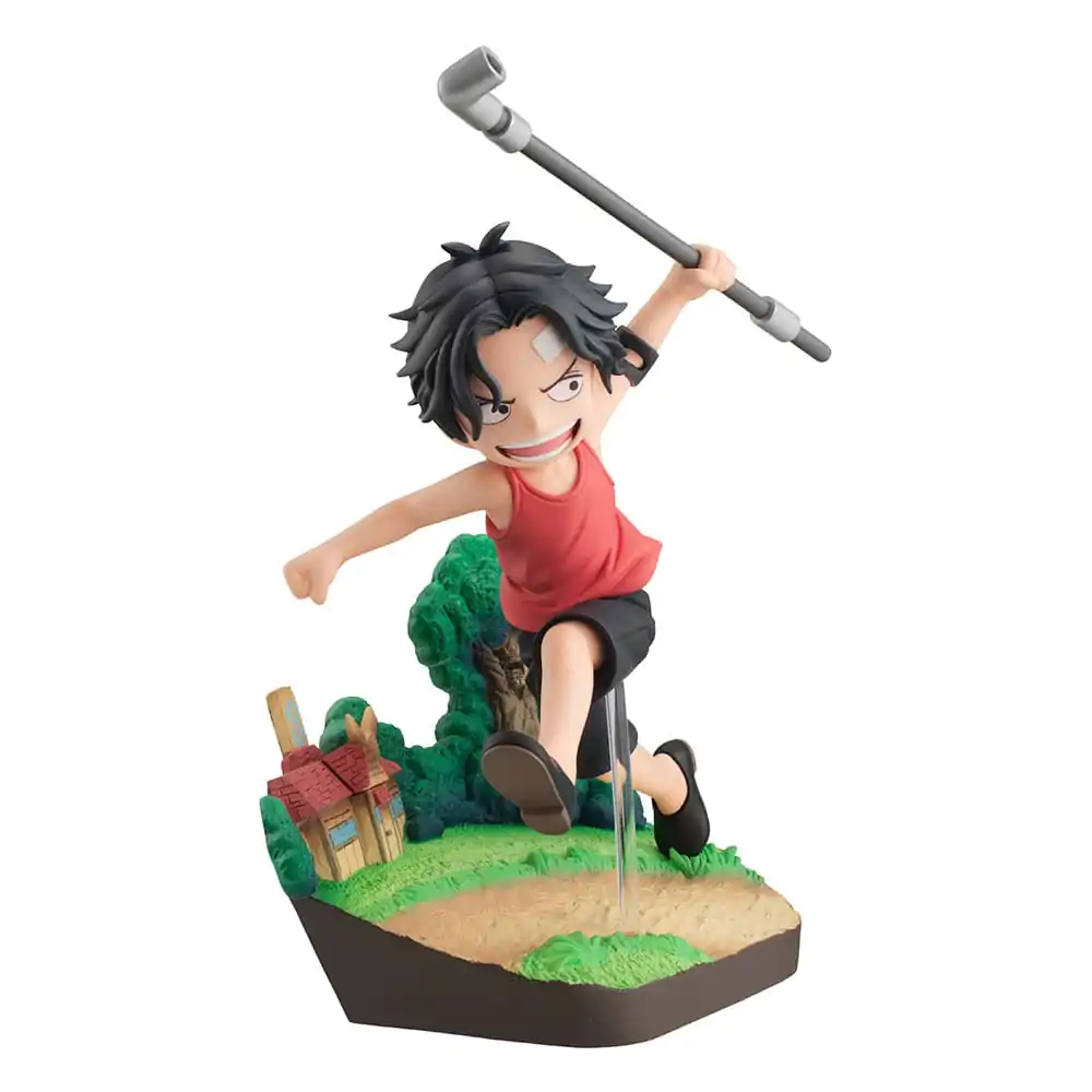 One Piece G.E.M. Series PVC Soška Portgas D. Ace Run! Run! Run! 13 cm fotografii produktu