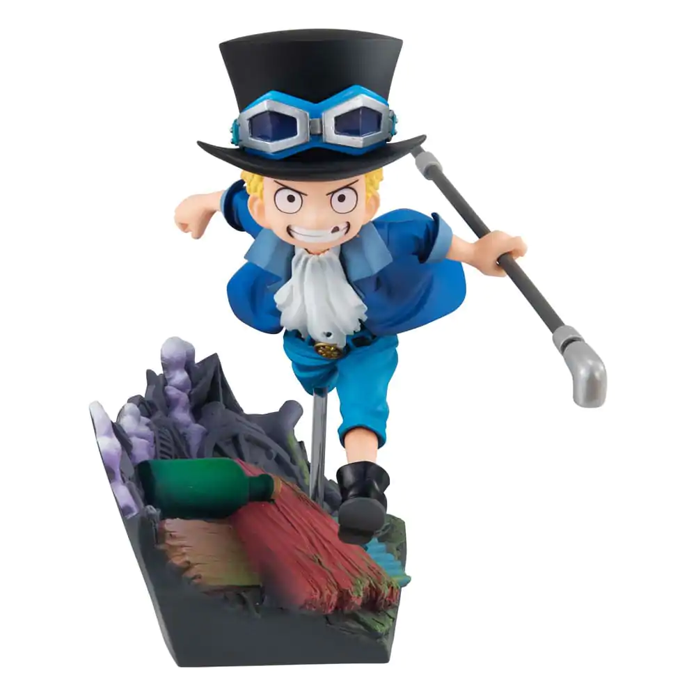 One Piece G.E.M. Series PVC socha Sabo Run! Run! Run! 13 cm fotografii produktu