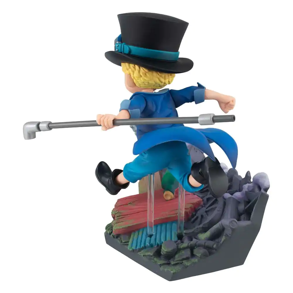 One Piece G.E.M. Series PVC socha Sabo Run! Run! Run! 13 cm fotografii produktu