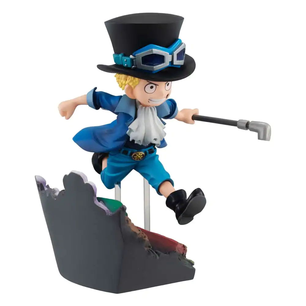 One Piece G.E.M. Series PVC socha Sabo Run! Run! Run! 13 cm fotografii produktu