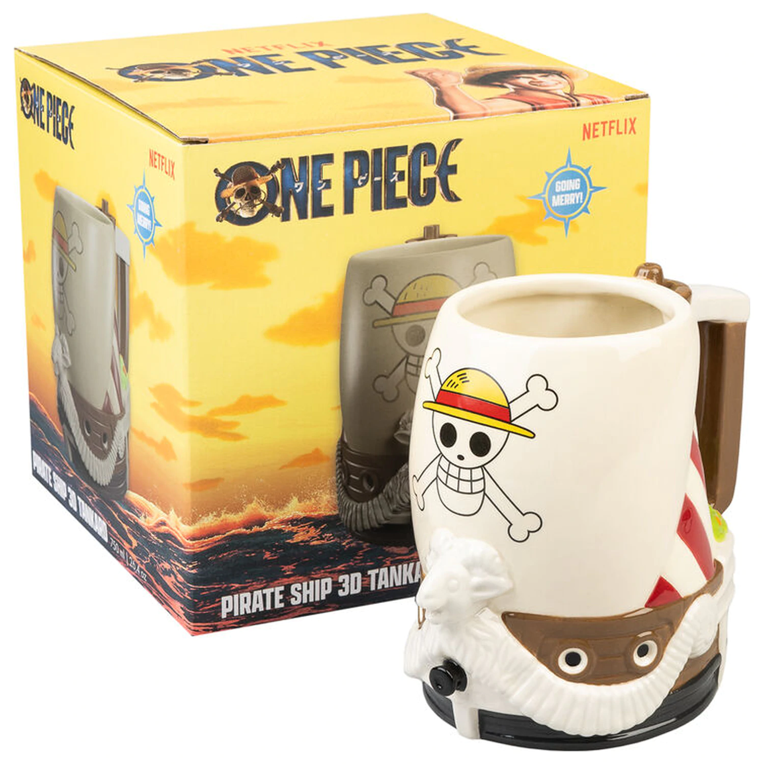 One Piece Going Merry džbán 750 ml fotografii produktu