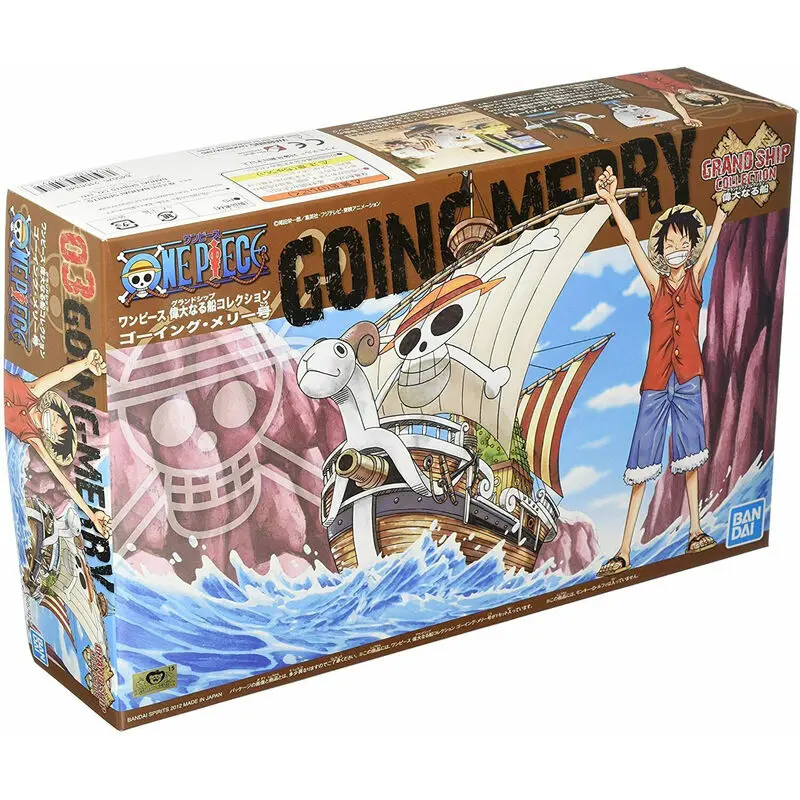 One Piece Grand Ship Collection Going Merry Model kit 15 cm fotografii produktu