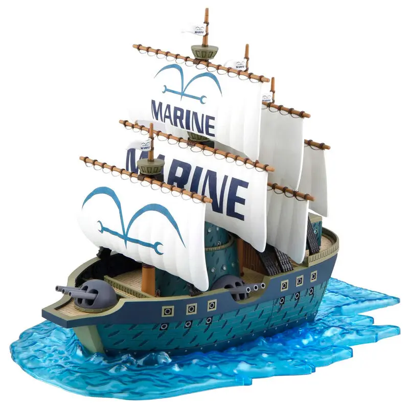 One Piece Grand Ship Collection Model lodi Marine figurka stavebnice 15 cm fotografii produktu