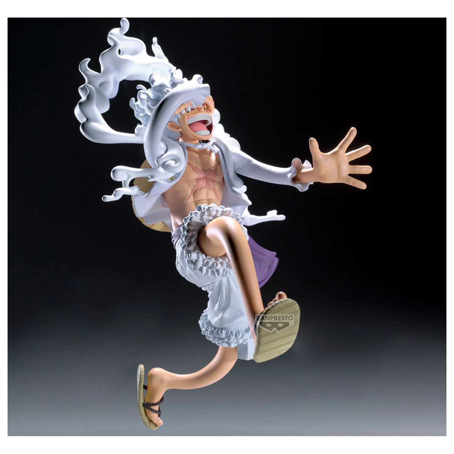 One Piece Grandista Monkey D Luffy Gear 5 figurka 27cm fotografii produktu
