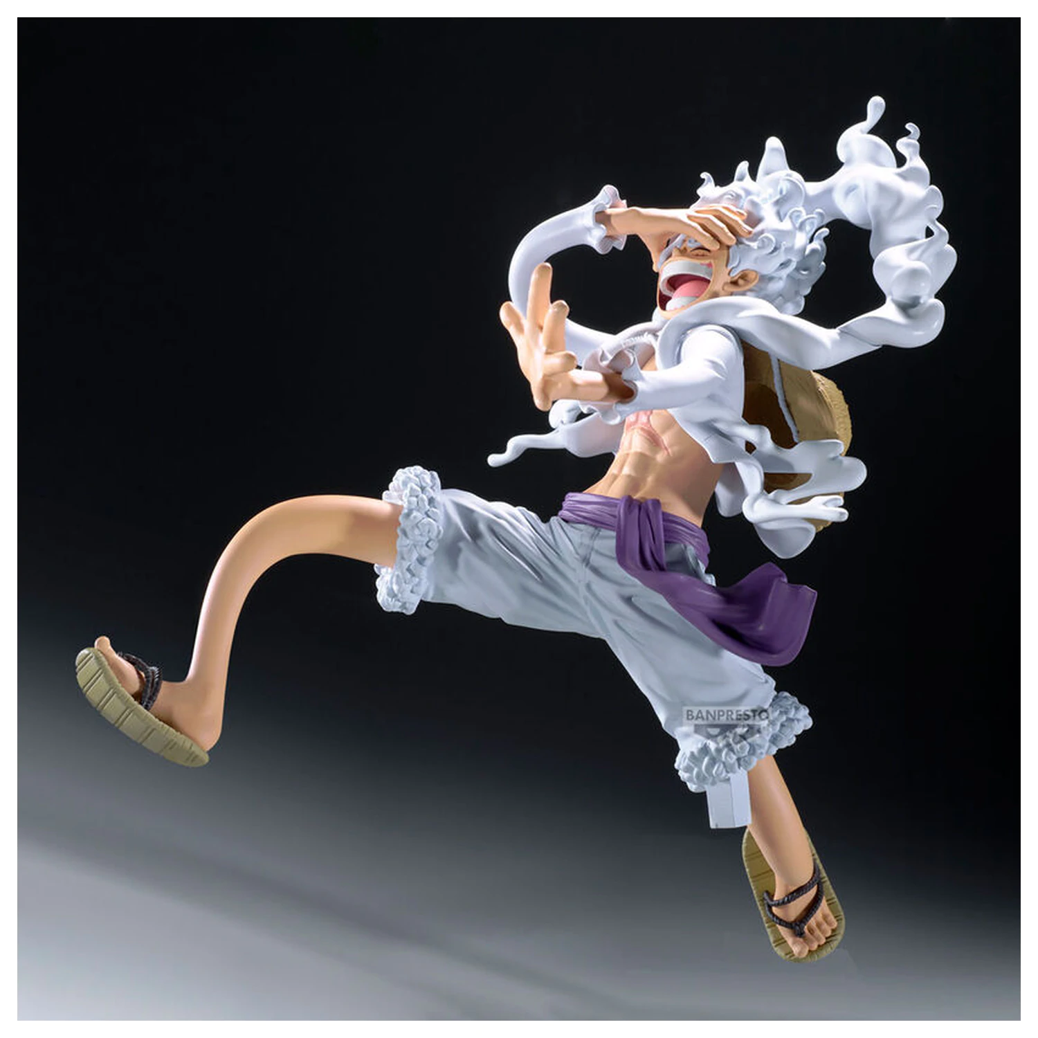 One Piece Grandista Monkey D Luffy Gear 5 figurka 27cm fotografii produktu