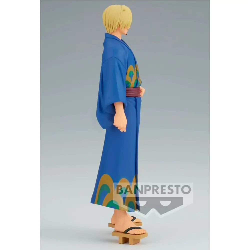 One Piece Grandline Series Wanokuni Yukata Silvers Sanji figurka 17 cm fotografii produktu