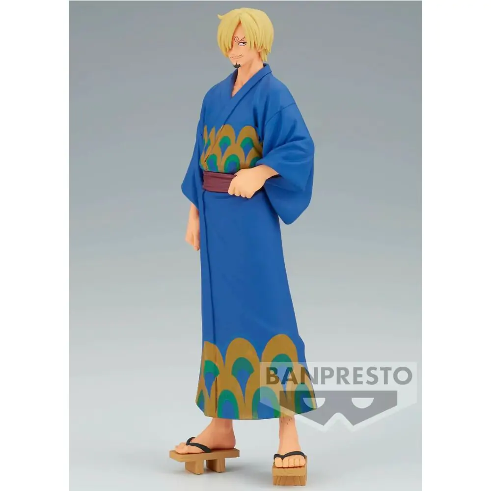 One Piece Grandline Series Wanokuni Yukata Silvers Sanji figurka 17 cm fotografii produktu