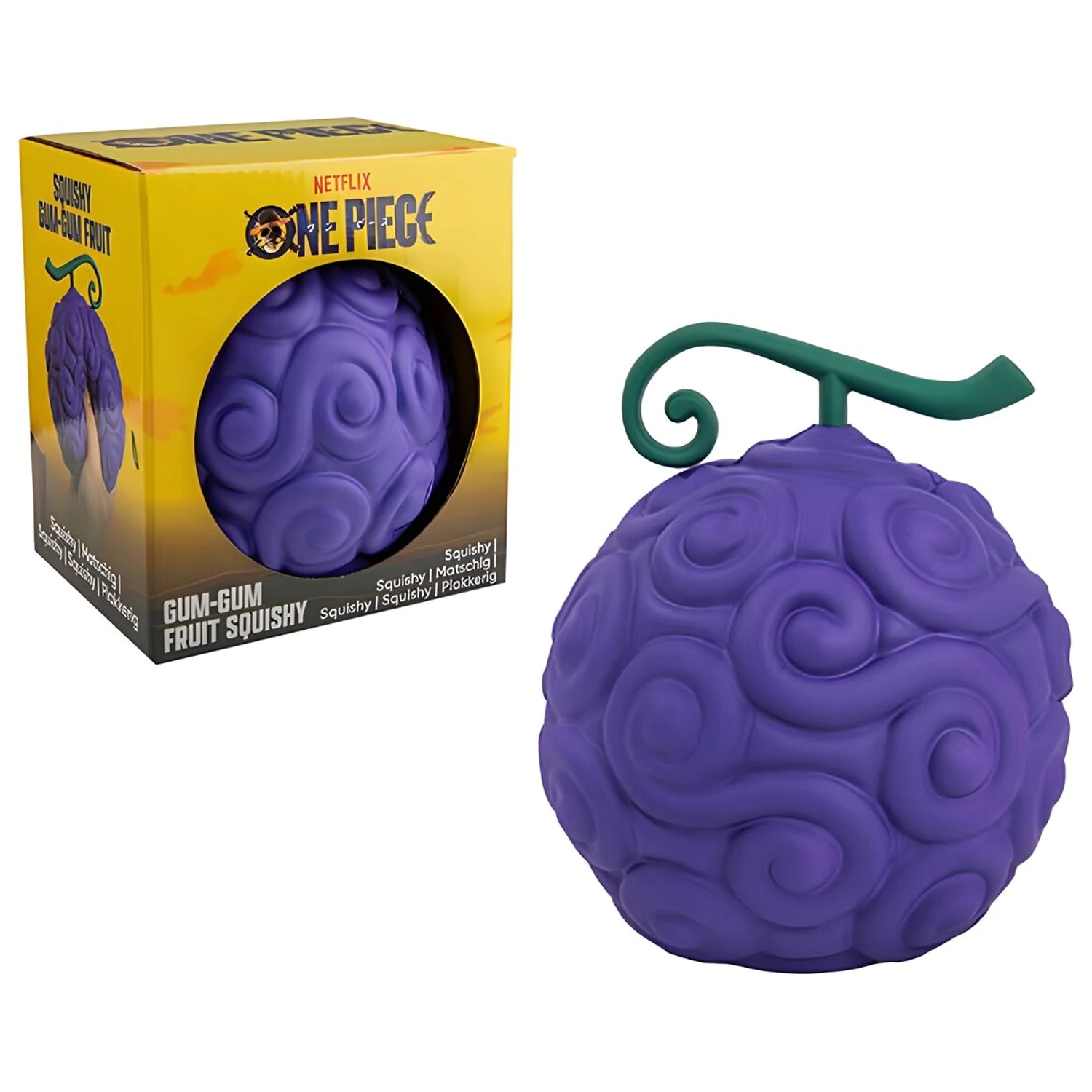 One Piece Gum-Gum Fruit Squishy figurka 12 cm fotografii produktu