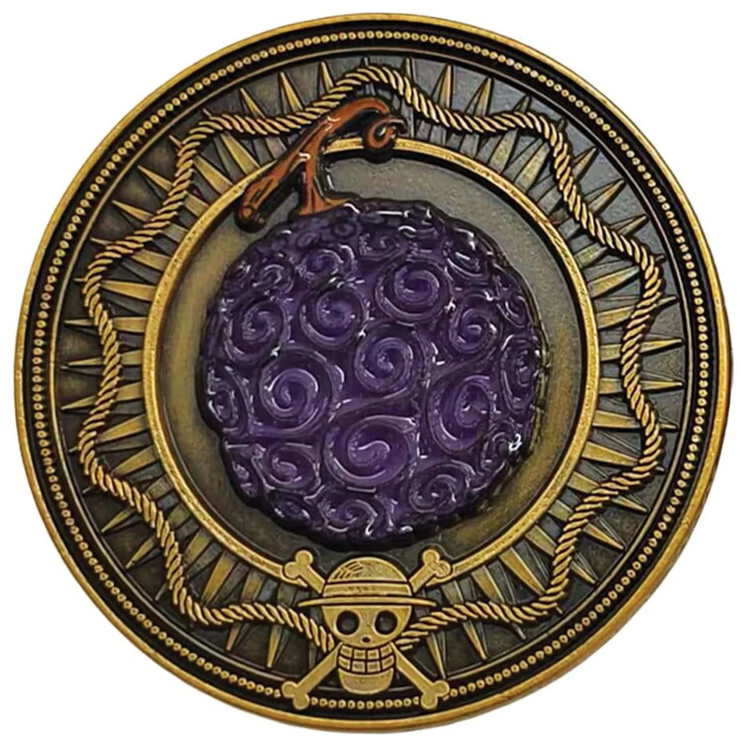 One Piece Sběratelská mince Gum Gum Coin Limited Edition 4 cm fotografii produktu