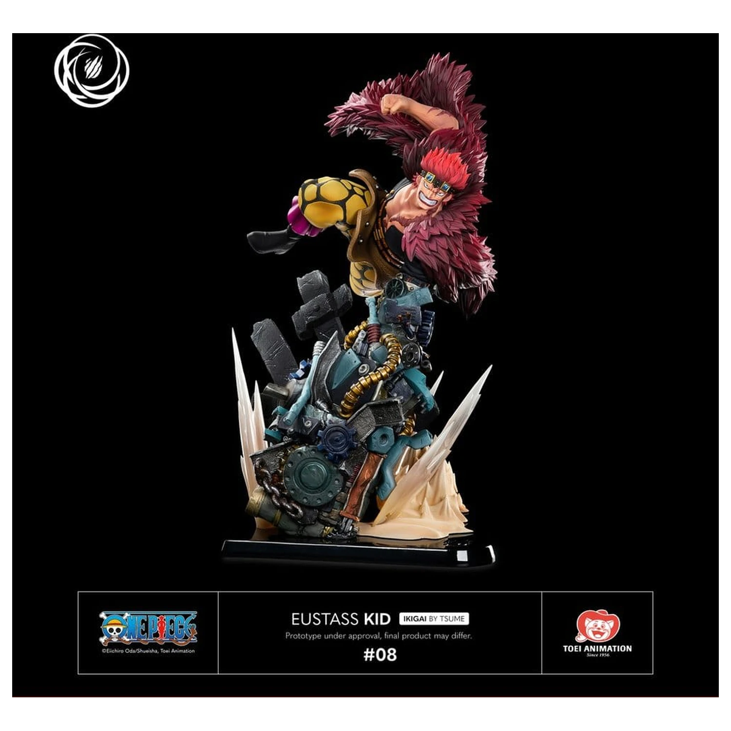 One Piece IKIGAI Figurka 1/6 Eustass Kid fotografii produktu