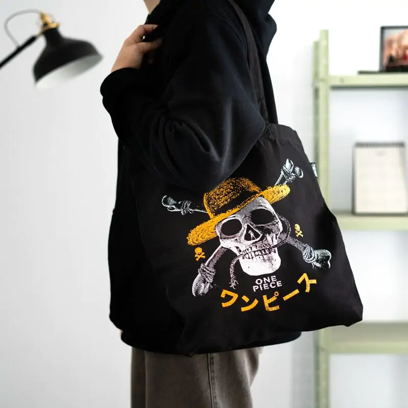 One Piece Jolly Roger nákupní taška fotografii produktu