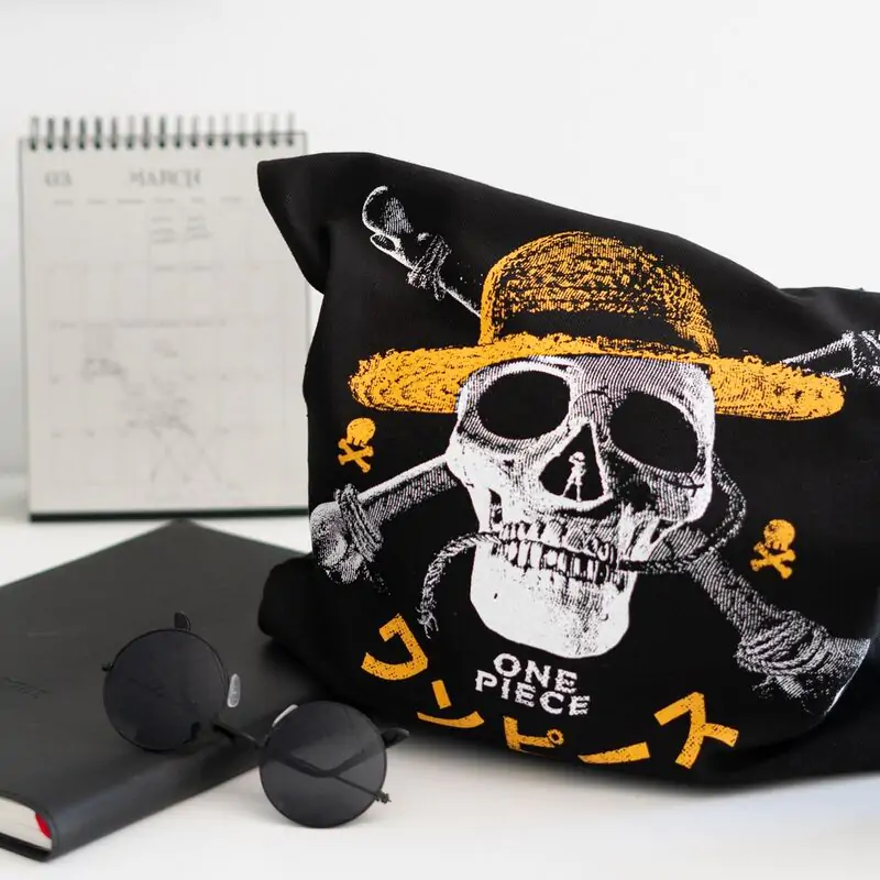 One Piece Jolly Roger nákupní taška fotografii produktu