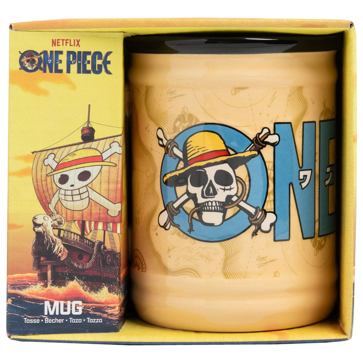 One Piece hrnek ve tvaru Jolly Roger fotografii produktu