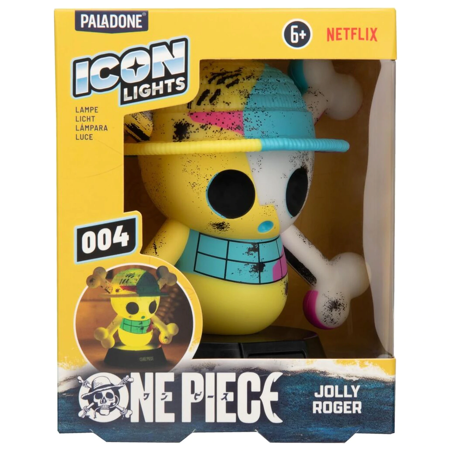 One Piece Jolly Roger Icon lampa fotografii produktu