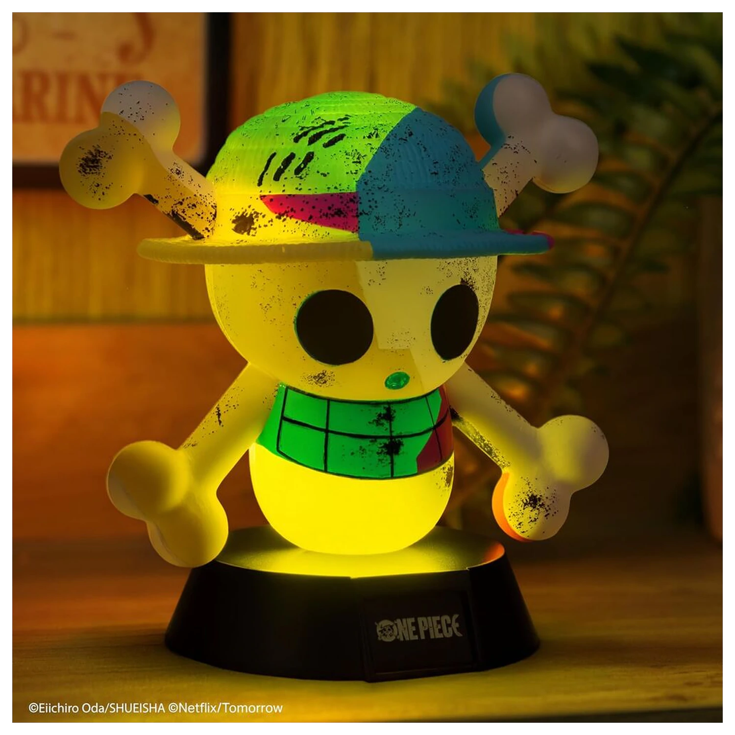 One Piece Jolly Roger Icon lampa fotografii produktu