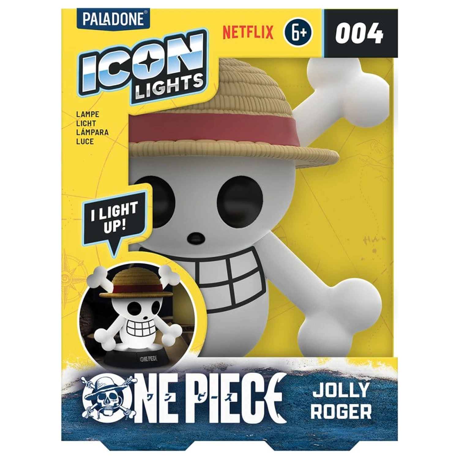 One Piece Icon Light Jolly Roger fotografii produktu