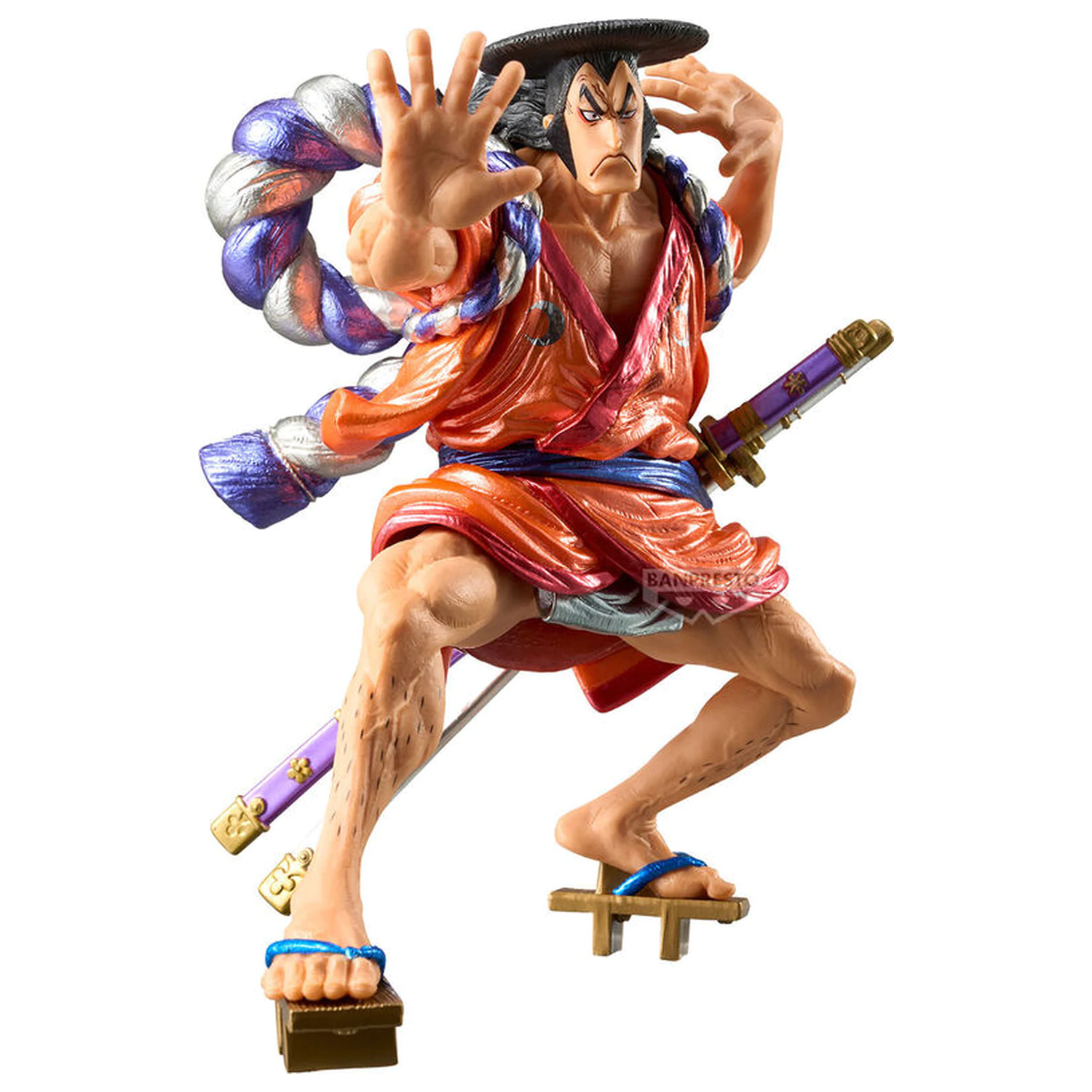One Piece King of Artist Kouzuki Oden Special Ver figurka 17 cm fotografii produktu
