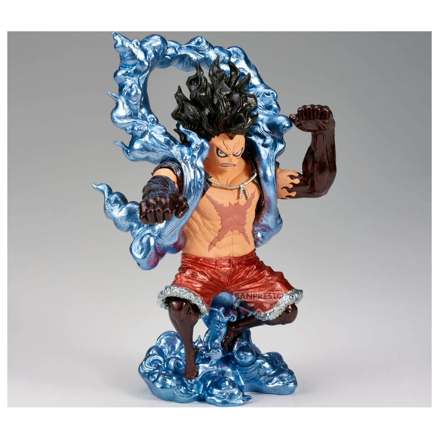 One Piece King of Artist Monkey D Luffy Gear 4 Snakeman figurka 19cm fotografii produktu
