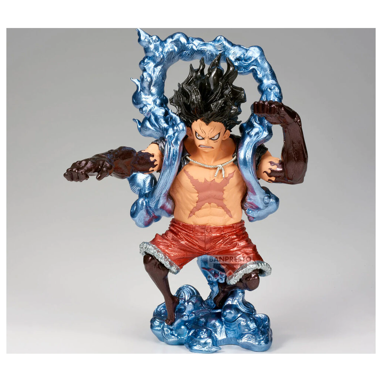 One Piece King of Artist Monkey D Luffy Gear 4 Snakeman figurka 19cm fotografii produktu