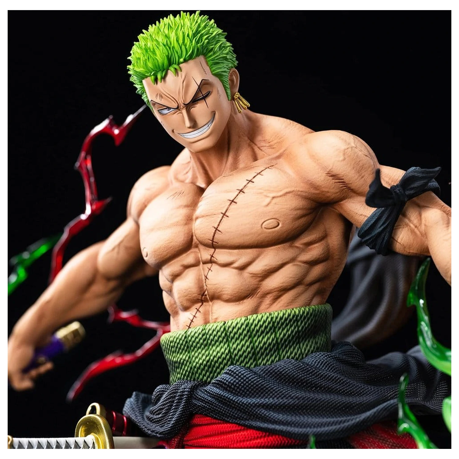One Piece Legendary Straw Hat Crew Series Socha Roronoa Zoro (Premium Version) 34 cm fotografii produktu