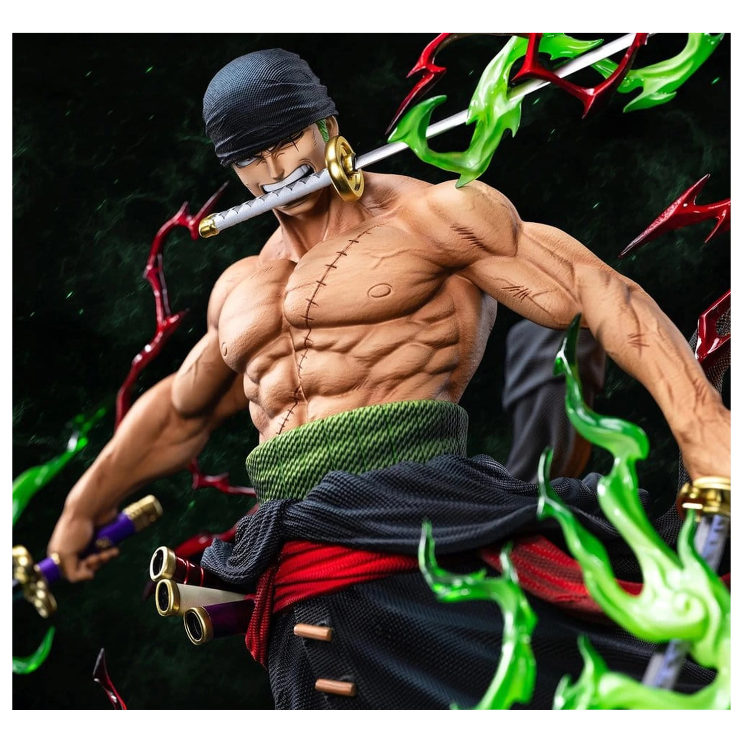 One Piece Legendary Straw Hat Crew Series Socha Roronoa Zoro (Premium Version) 34 cm fotografii produktu