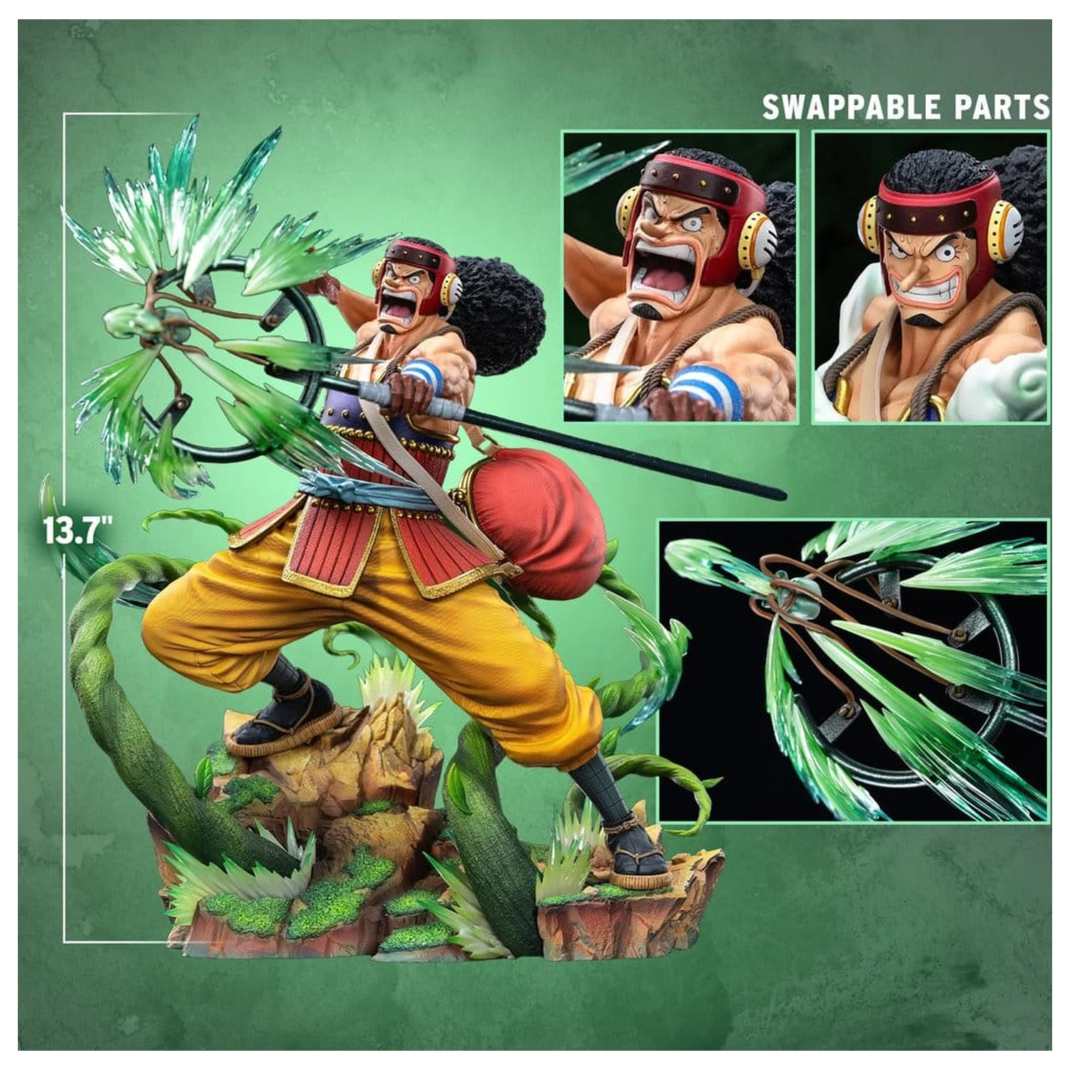One Piece Legendary Straw Hat Crew Series Soška Usopp (Premium Version) 35 cm fotografii produktu