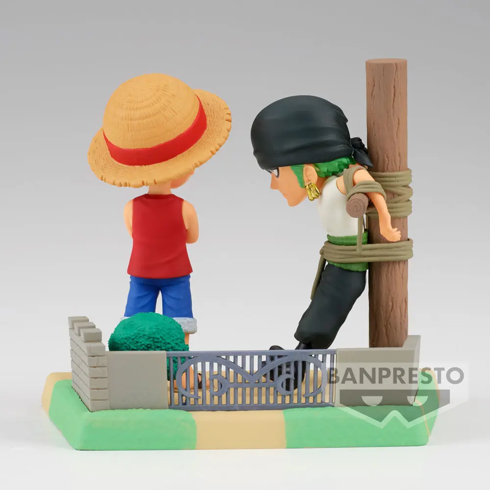 Figurka One Piece Log Stories Monkey D Luffy & Roronoa Zoro 7cm fotografii produktu