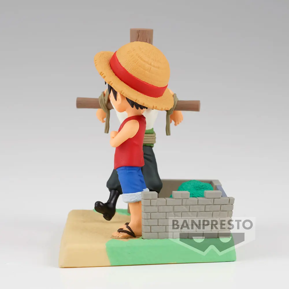 Figurka One Piece Log Stories Monkey D Luffy & Roronoa Zoro 7cm fotografii produktu