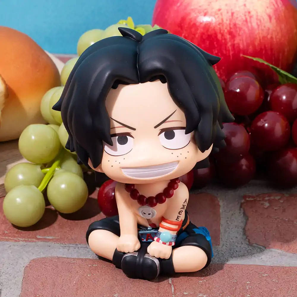 One Piece Look Up PVC Socha Portgas D. Ace 11 cm fotografii produktu