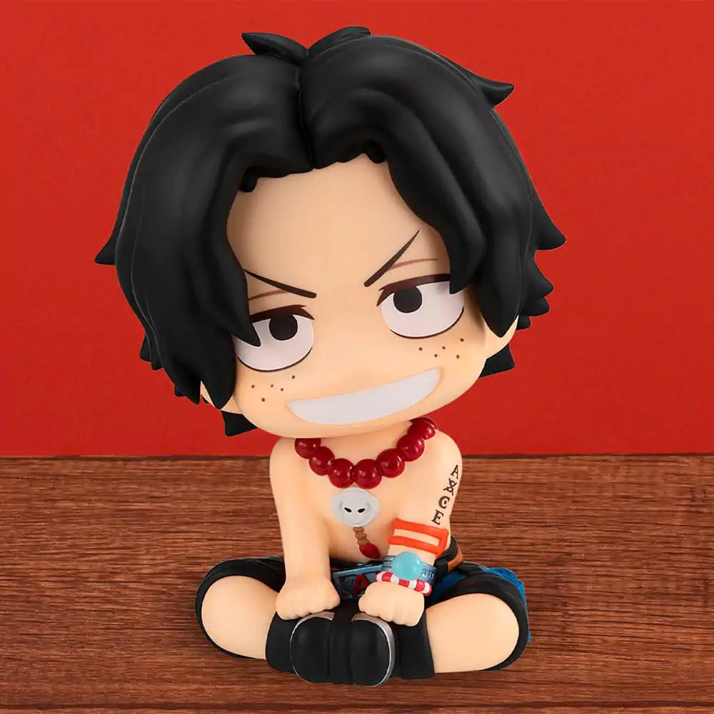 One Piece Look Up PVC Socha Portgas D. Ace 11 cm fotografii produktu