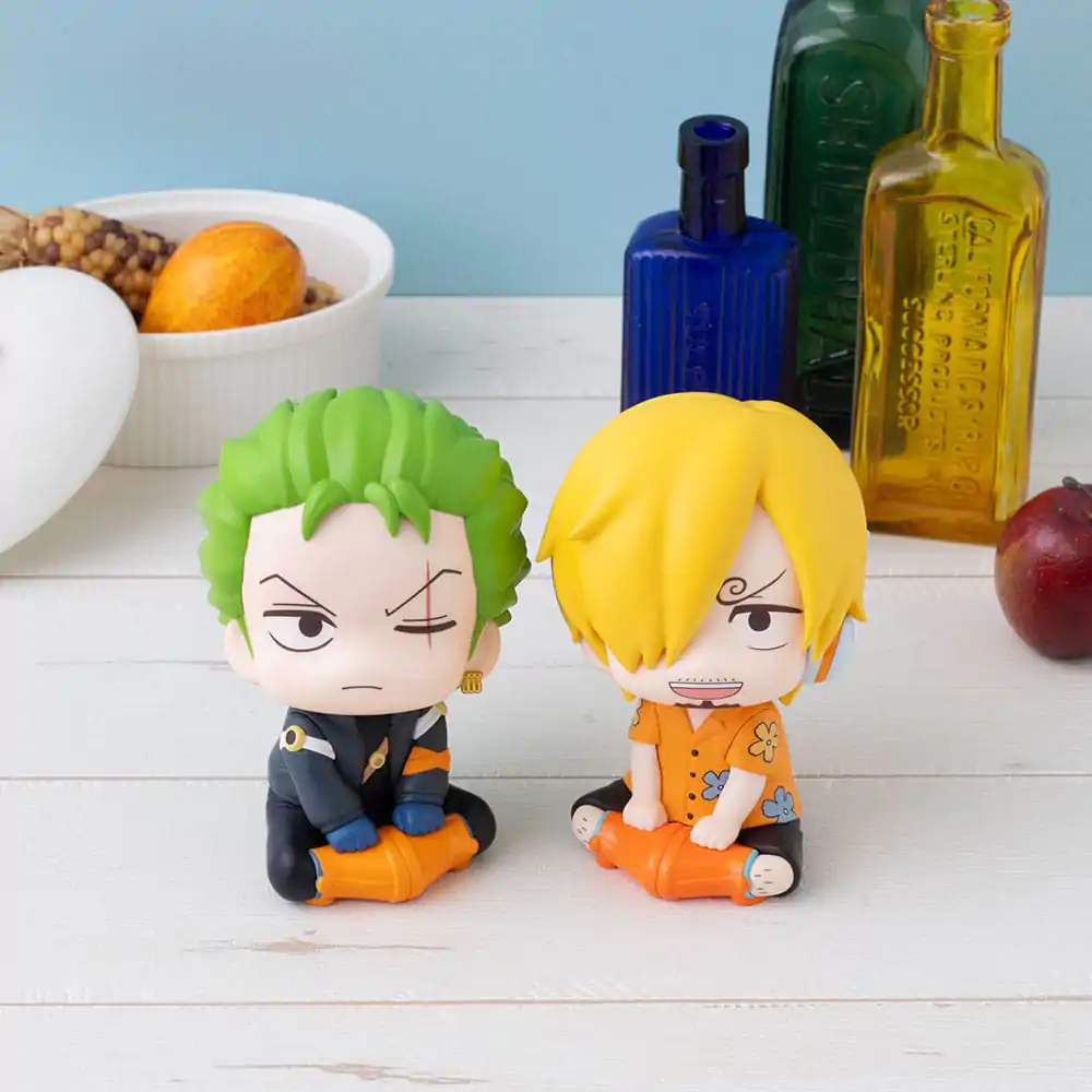 One Piece Look Up PVC Sošky Roronoa Zoro & Sanji Future Island Egghead Ver. 11 cm (s dárkem) fotografii produktu