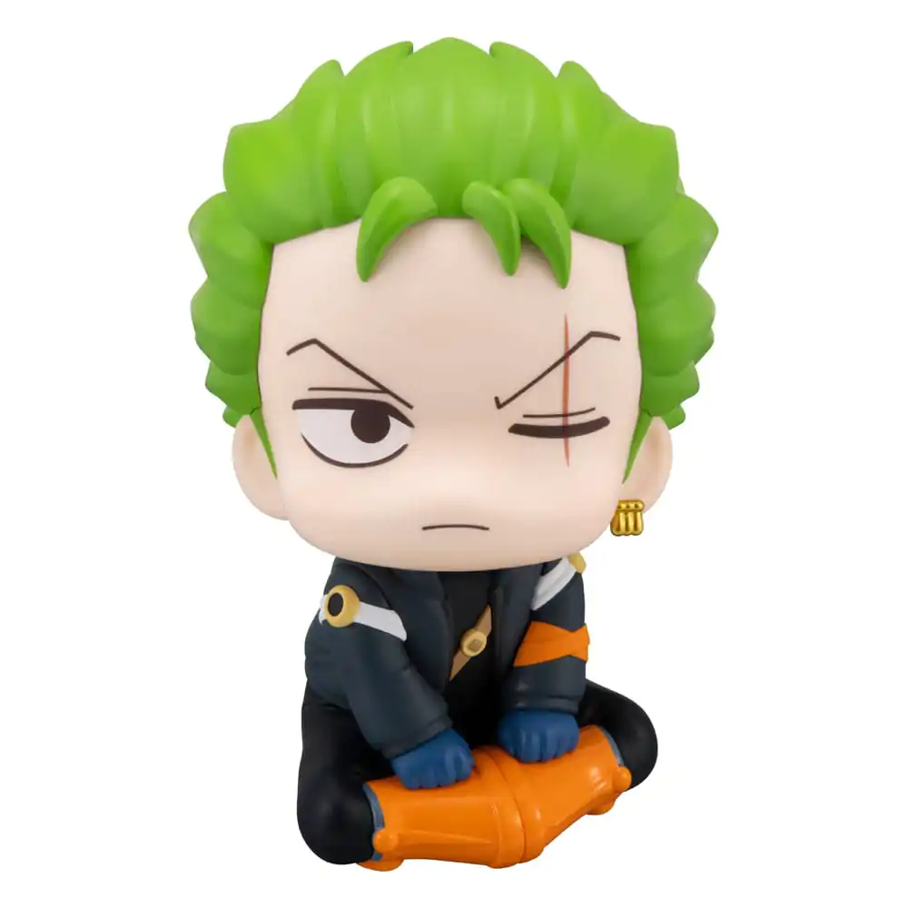 One Piece Look Up PVC Soška Roronoa Zoro Future Island Egghead Ver. 11 cm fotografii produktu