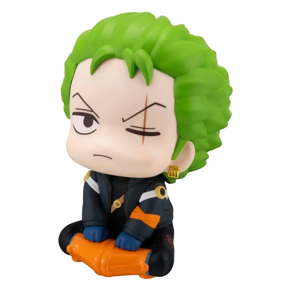 One Piece Look Up PVC Soška Roronoa Zoro Future Island Egghead Ver. 11 cm fotografii produktu