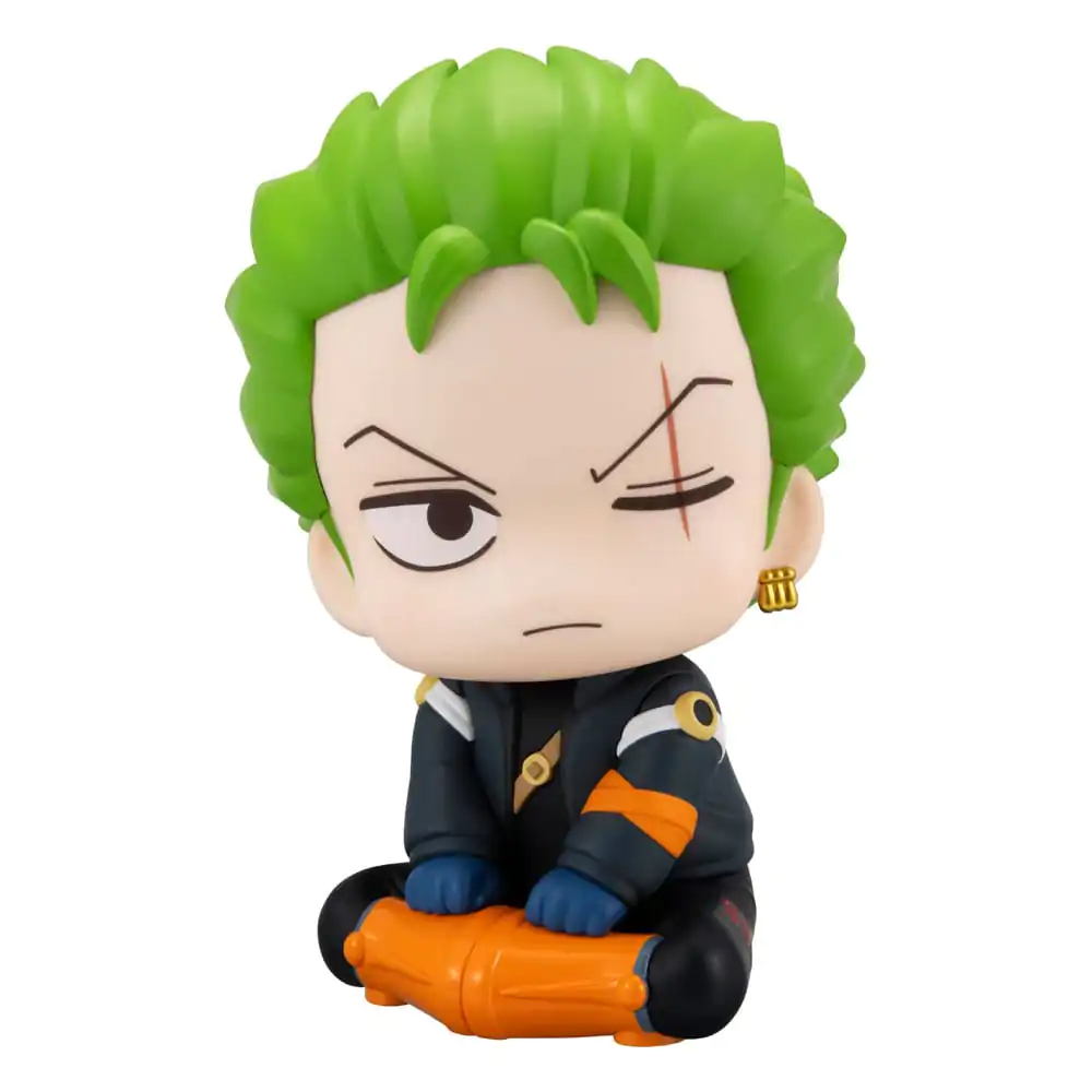 One Piece Look Up PVC Soška Roronoa Zoro Future Island Egghead Ver. 11 cm fotografii produktu