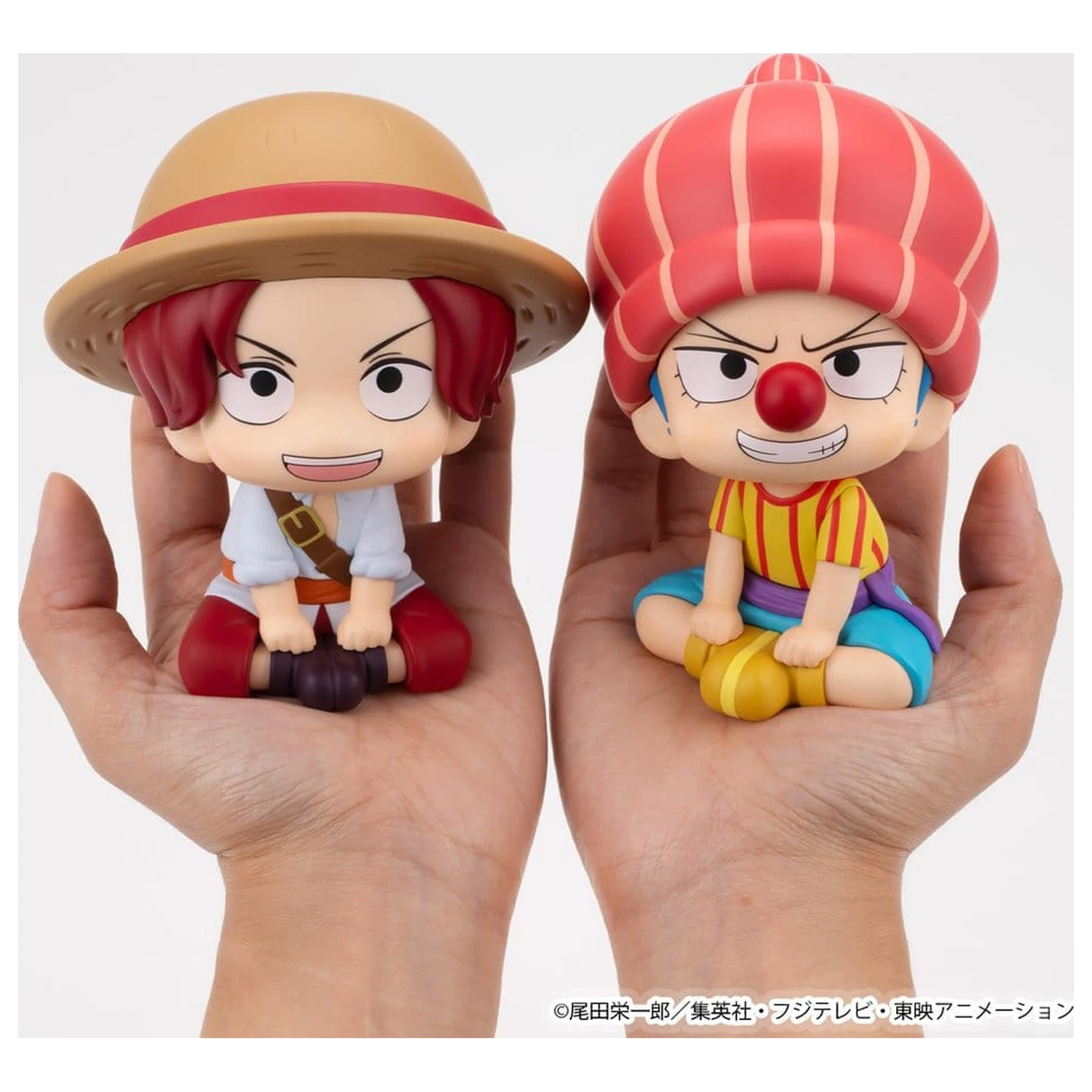 One Piece Look Up PVC figurky 2-balení Shanks & Buggy Childhood Ver. 11 cm (s dárkem) fotografii produktu