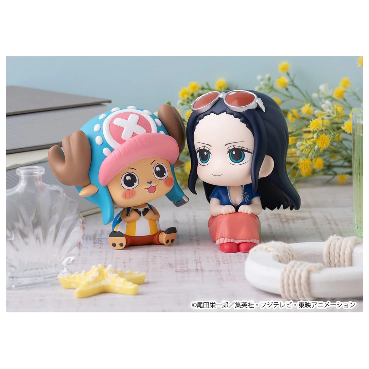 One Piece Lookup PVC figurky 2-Pack Nico Robin & Tony Tony Chopper Excited Ver. 11 cm (s dárkem) fotografii produktu