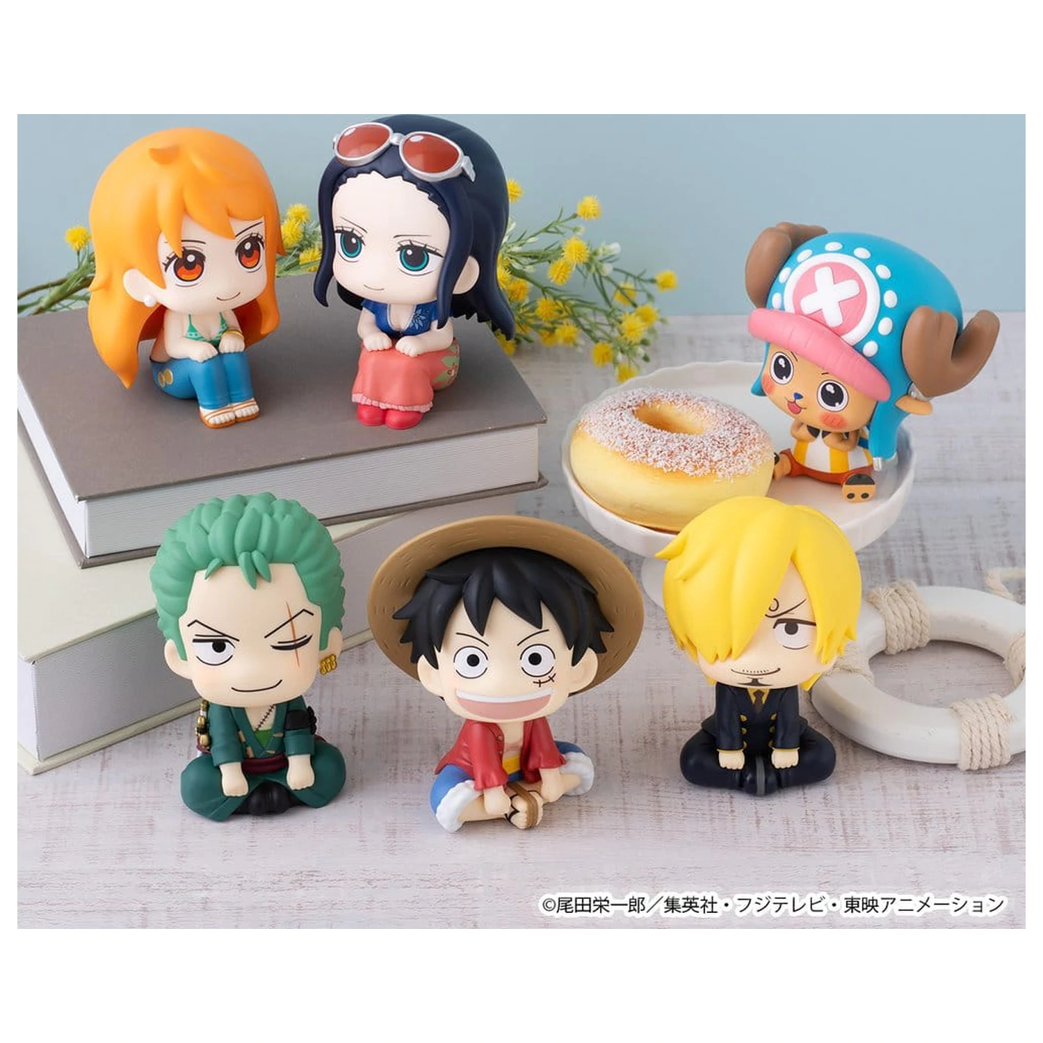 One Piece Lookup PVC figurky 2-Pack Nico Robin & Tony Tony Chopper Excited Ver. 11 cm (s dárkem) fotografii produktu