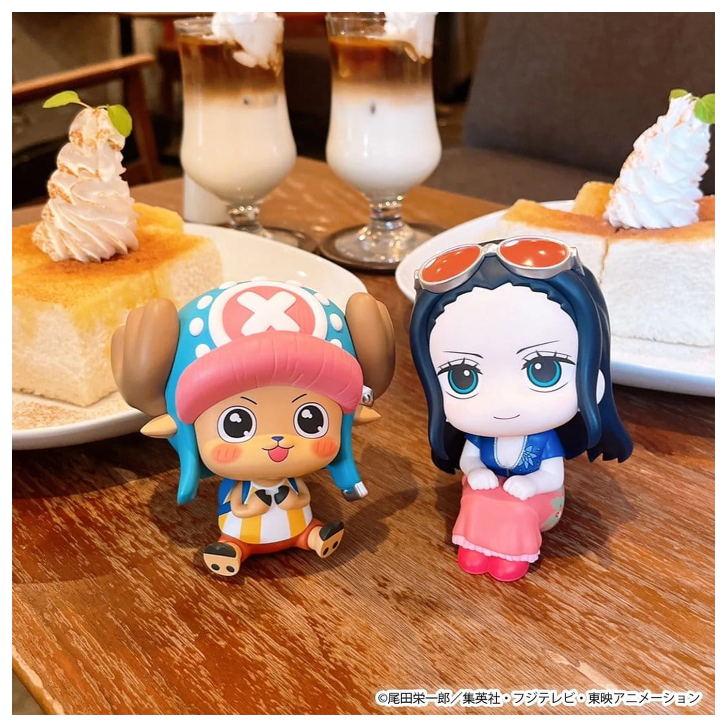 One Piece Lookup PVC figurky 2-Pack Nico Robin & Tony Tony Chopper Excited Ver. 11 cm (s dárkem) fotografii produktu