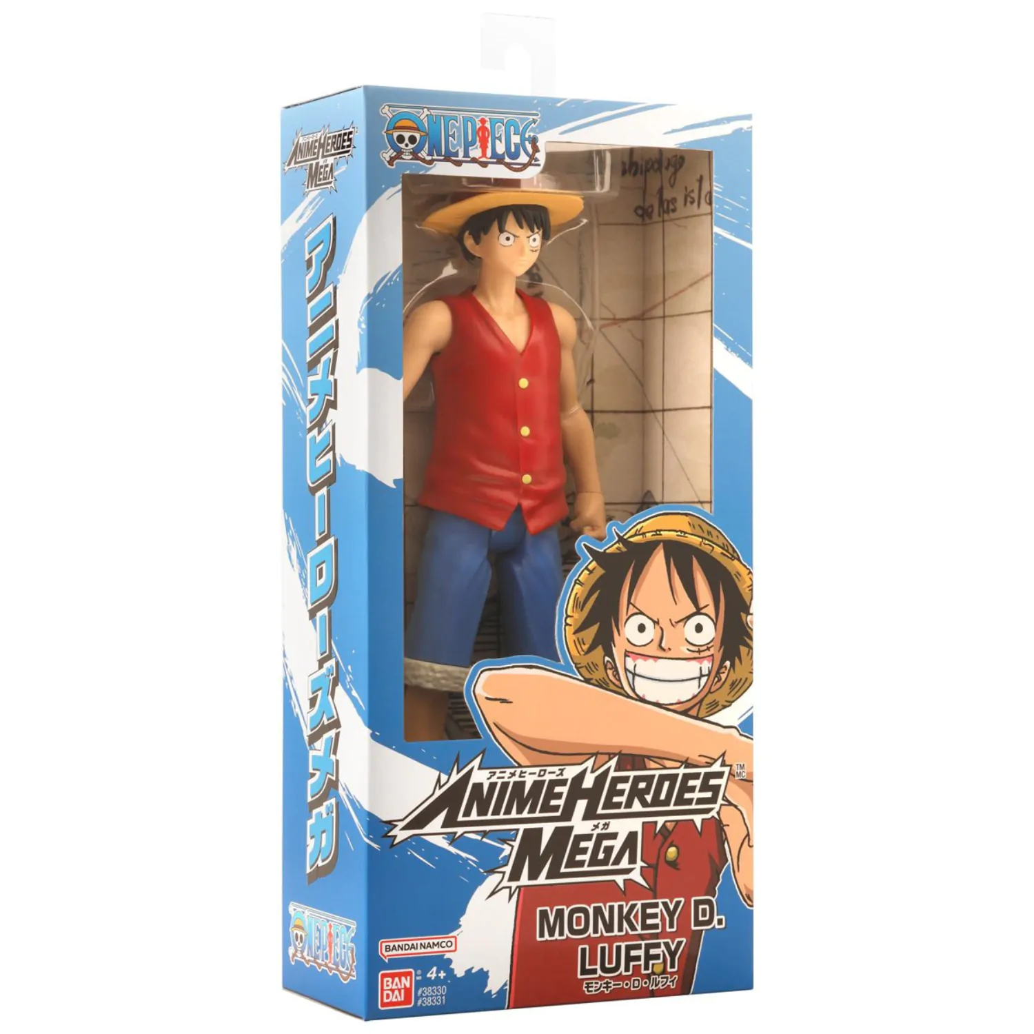ONE PIECE Luffy Anime Heroes Mega Figurka 30cm fotografii produktu
