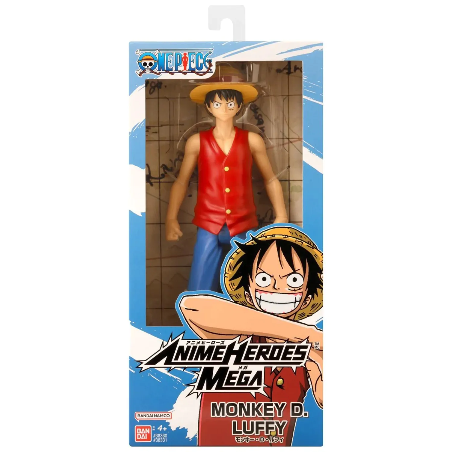 ONE PIECE Luffy Anime Heroes Mega Figurka 30cm fotografii produktu