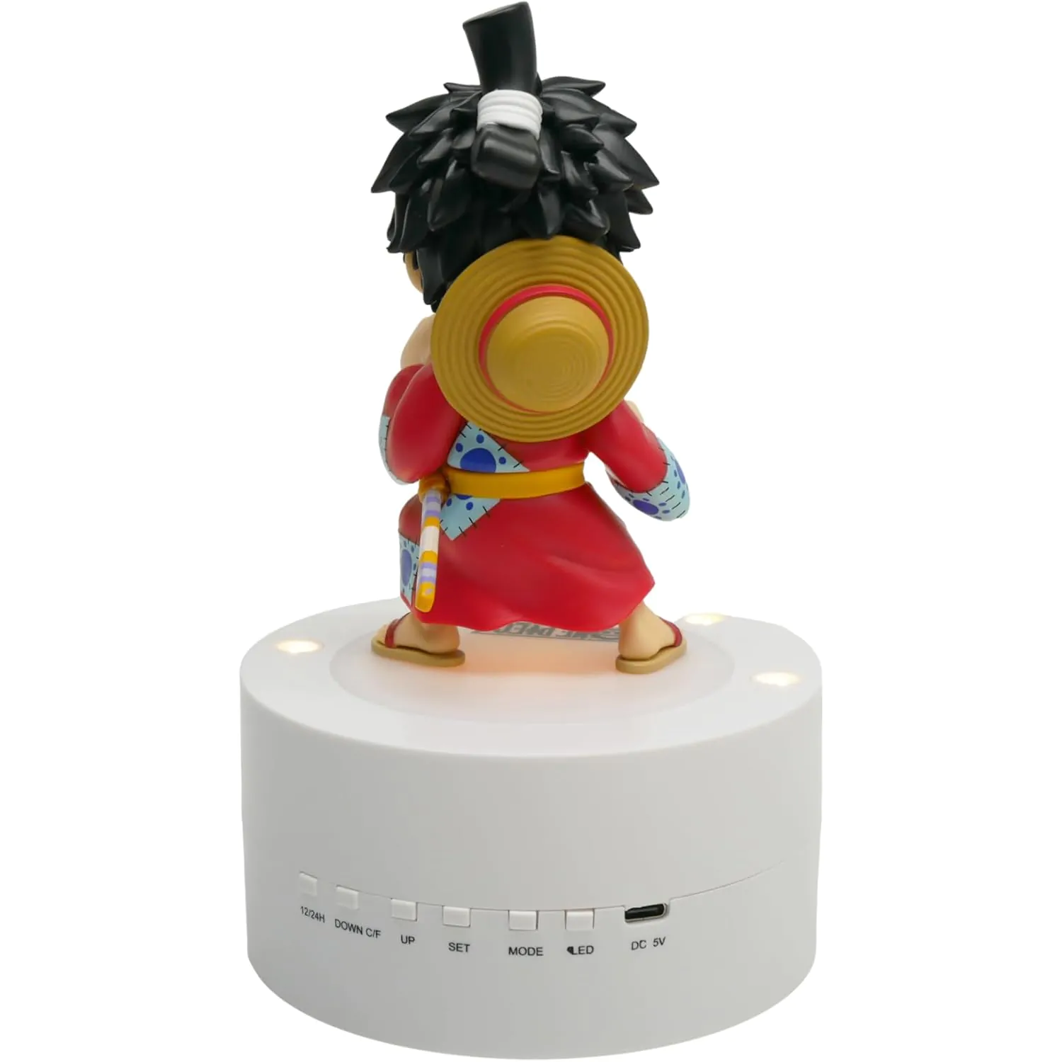 One Piece Budík s světlem Luffy 18 cm fotografii produktu