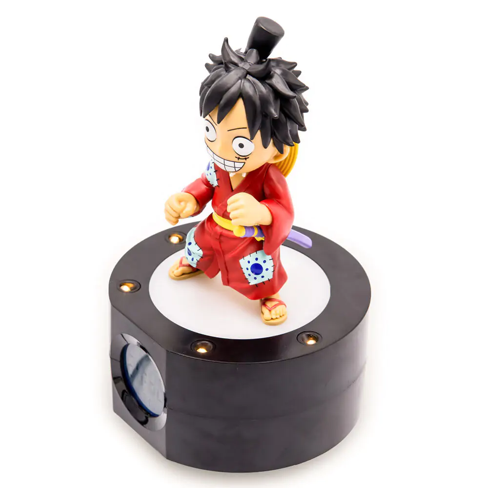 Budík One Piece se světlem Ruffy 18 cm fotografii produktu