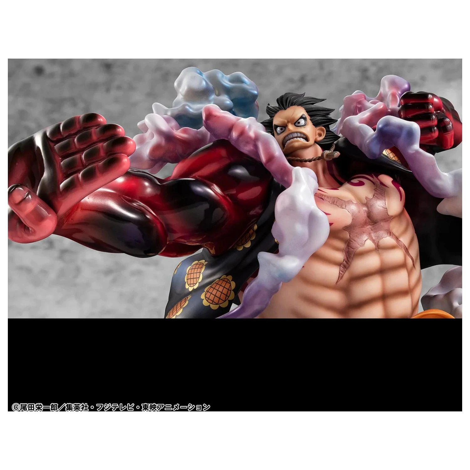 ONE PIECE Luffy Gear 4 Boundman Soška P.O.P. Limitovaná Ed. 30 cm fotografii produktu