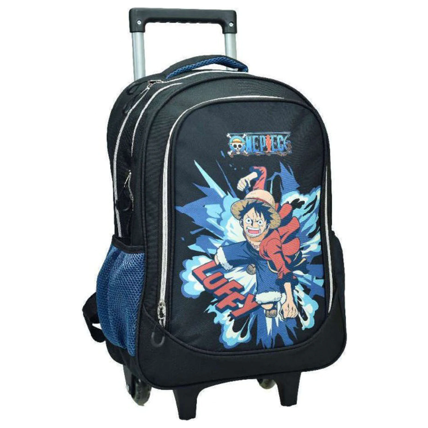 One Piece Monkey D. Luffy školní taška na kolečkách, taška 46 cm fotografii produktu