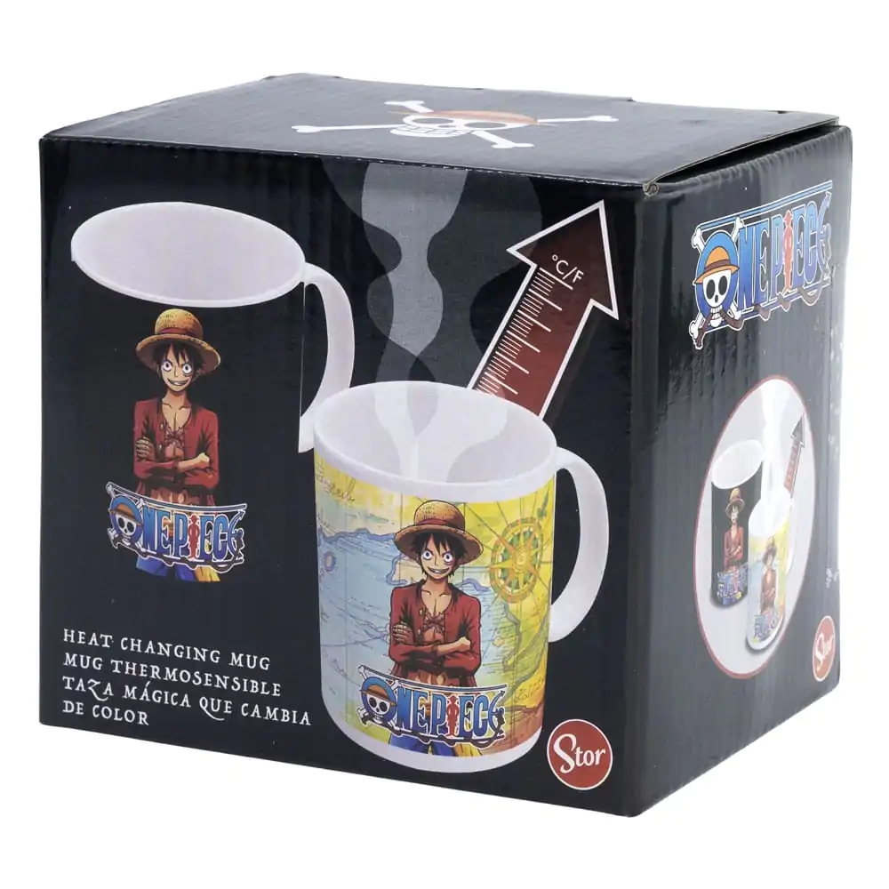 One Piece hrnek měnící barvu Luffy 325 ml fotografii produktu